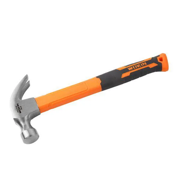 Ciocan WOKIN forjat cu varf curb 450G maner din fibra de sticla