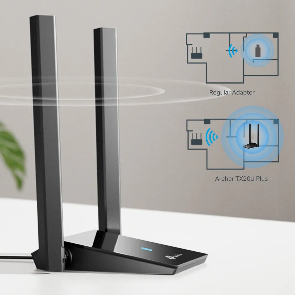 Adapter USB  TP-LINK Archer TX20U Plus, 