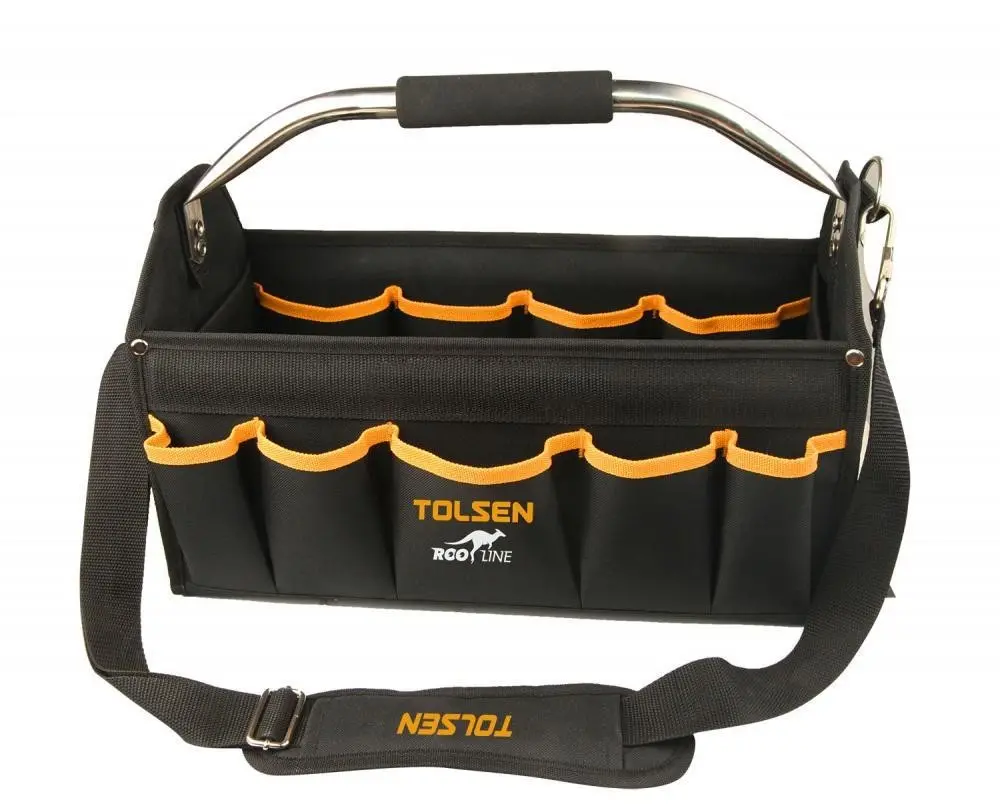 Geanta pentru scule TOLSEN ROO LINE (Industrial) cu 15 buzunare