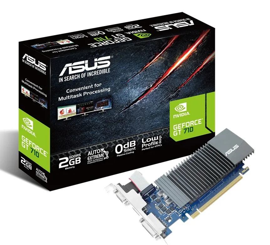 Placă Video ASUS GT710-SL-2GD5,  2GB GDDR5 64bit