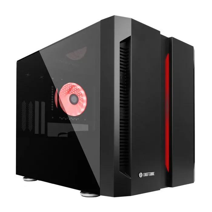 Carcasă PC Chieftec GM-01B-OP, Micro-ATX, ATX, Negru