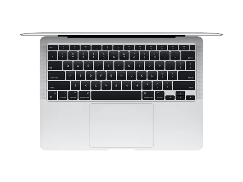 Laptop 13,3" Apple MacBook Air A2337, Argintiu, M1 with 8-core CPU and 7-core GPU, 8GB/256GB, macOS Big Sur