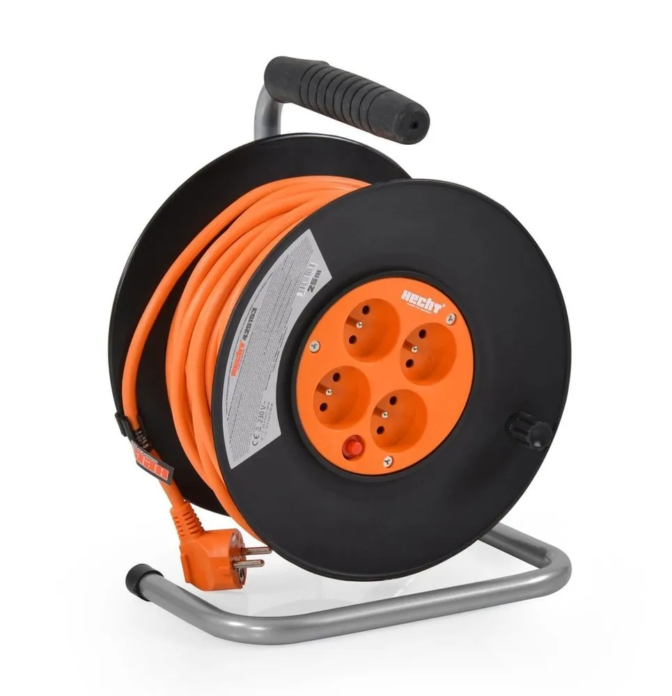 Prelungitor cu tambur 3x1,5 20M 4 x prize 420153 HECHT