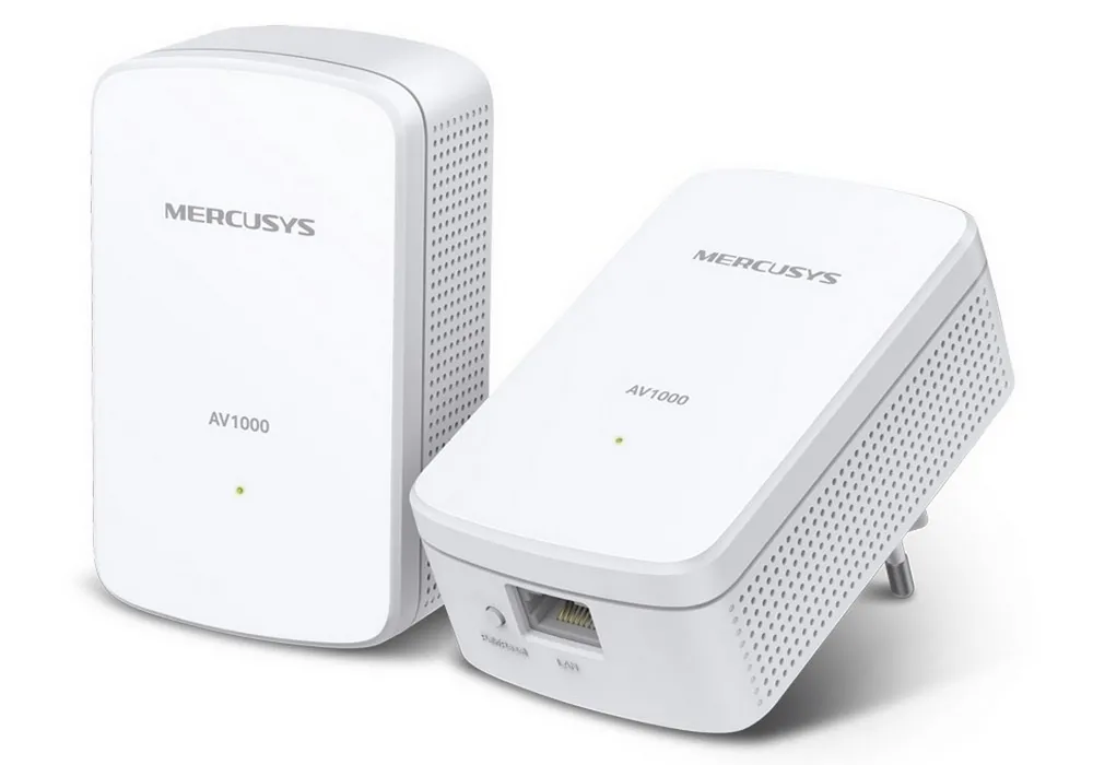 Powerline Adapter TP-LINK MP500 KIT, AV1000, 1000 Mbps, Alb
