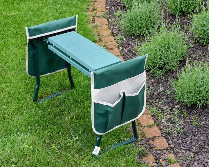 Scaun de gradina 2 in 1/genunchier JUMI