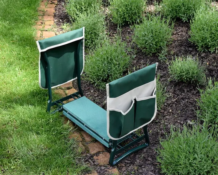 Scaun de gradina 2 in 1/genunchier JUMI