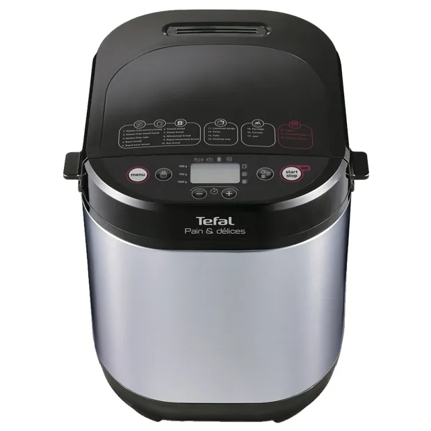 Mașină de pâine Tefal Pain et Delice, Oțel inoxidabil