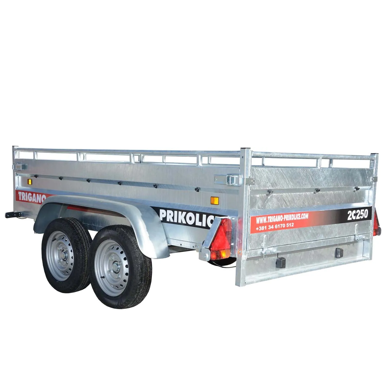 Remorca auto 2C250