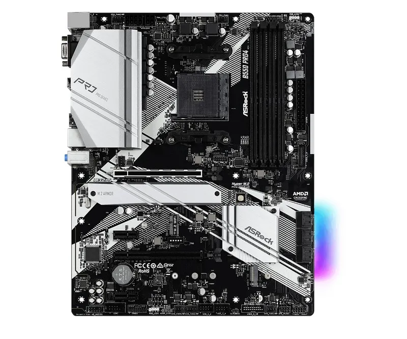Placă de bază ASRock B550 PRO4, AM4, AMD B550, ATX