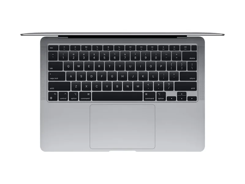 Laptop 13,3" Apple MacBook Air A2337, Gri cosmic, M1 with 8-core CPU and 7-core GPU, 8GB/256GB, macOS Big Sur