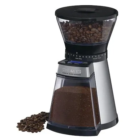 Râșniță de cafea Cuisinart DBM18E , Oțel inoxidabil