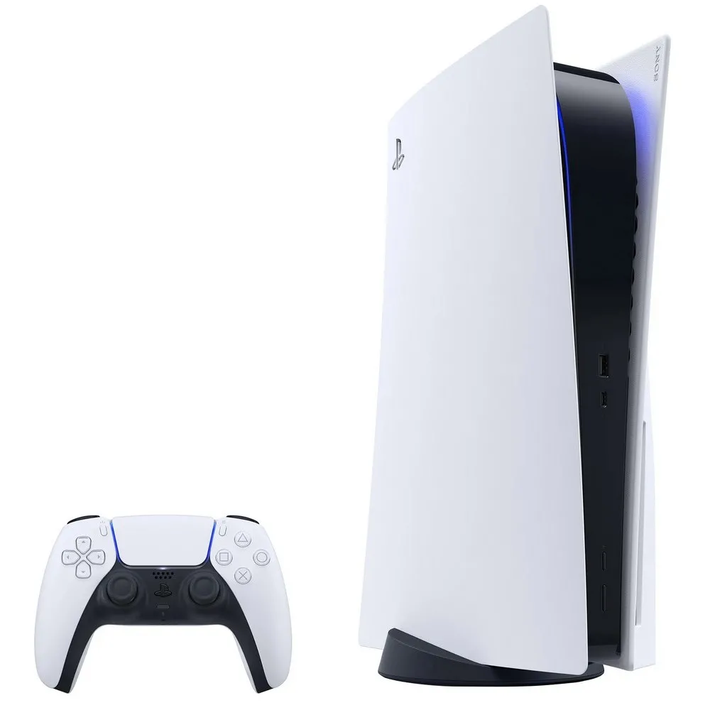Consolă de jocuri SONY PS5, Alb, 