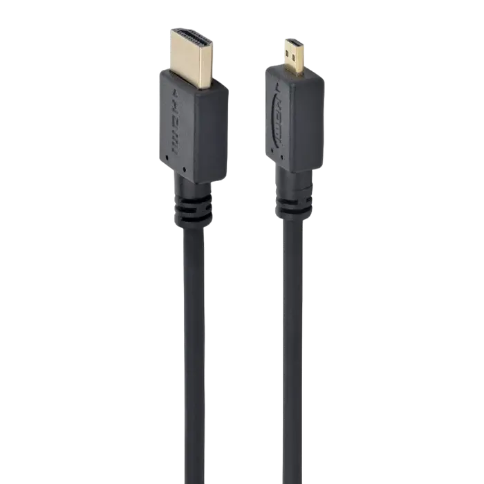 Cablu Video Cablexpert CC-HDMID-6, HDMI (M) - micro-HDMI (M), 1.8 m, Negru