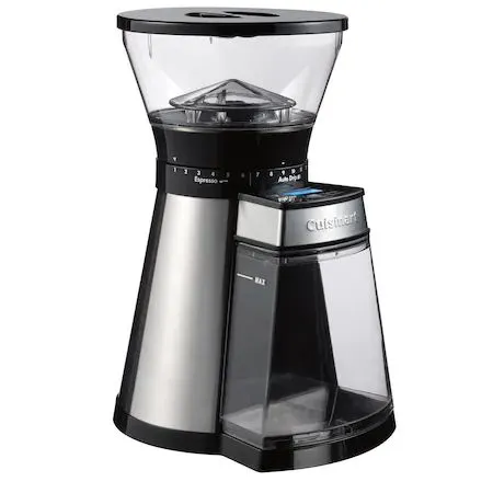Râșniță de cafea Cuisinart DBM18E , Oțel inoxidabil