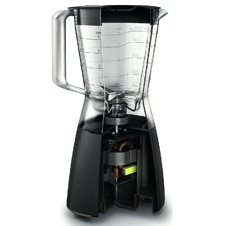 Blender staționar PHILIPS Daily Collection HR2052/90, Negru