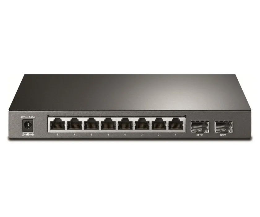 Comutator PoE TP-LINK T1500G-10PS, 8x IEEE 802.3af
