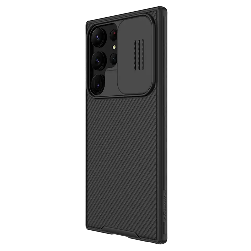 Husă Nillkin Galaxy S23 Ultra Camshield Pro, Negru