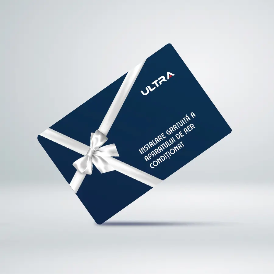 Certificat de instalare gratuită a aparatului de aer condiționat <17 kBTU