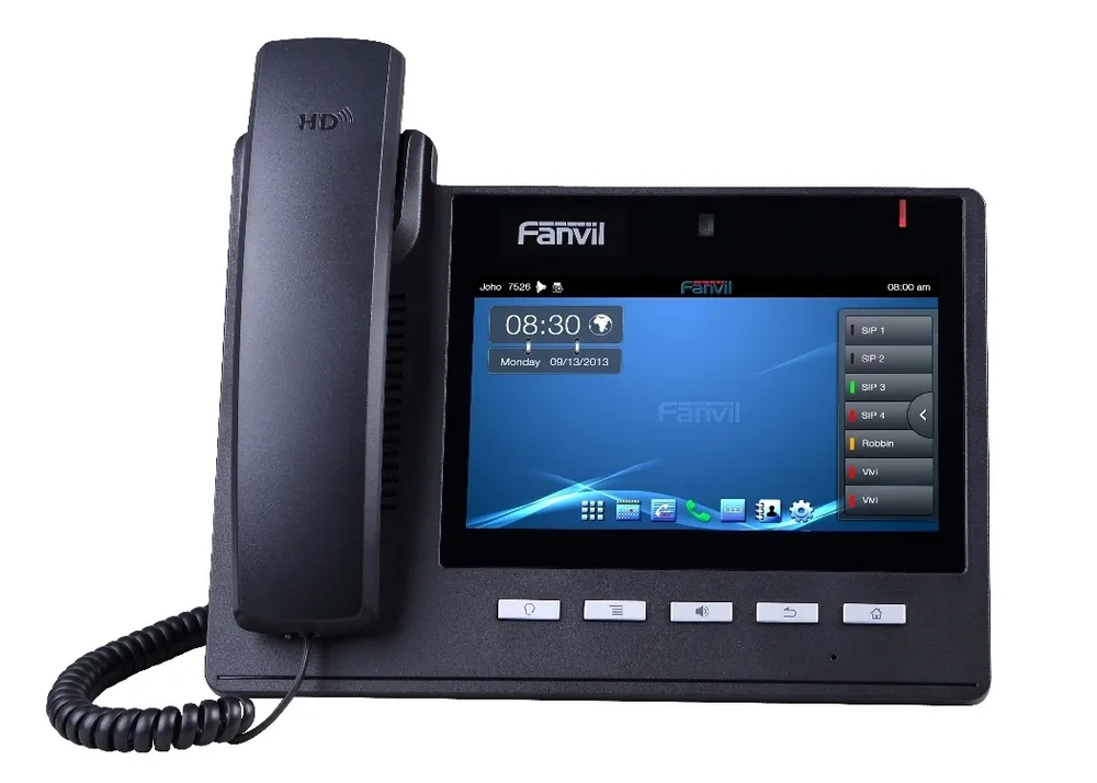 Telefon IP Fanvil C600, Negru