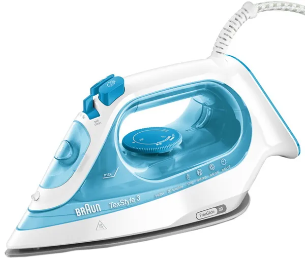 Fier de călcat BRAUN SI3053BL, 2400W, Albastru deschis