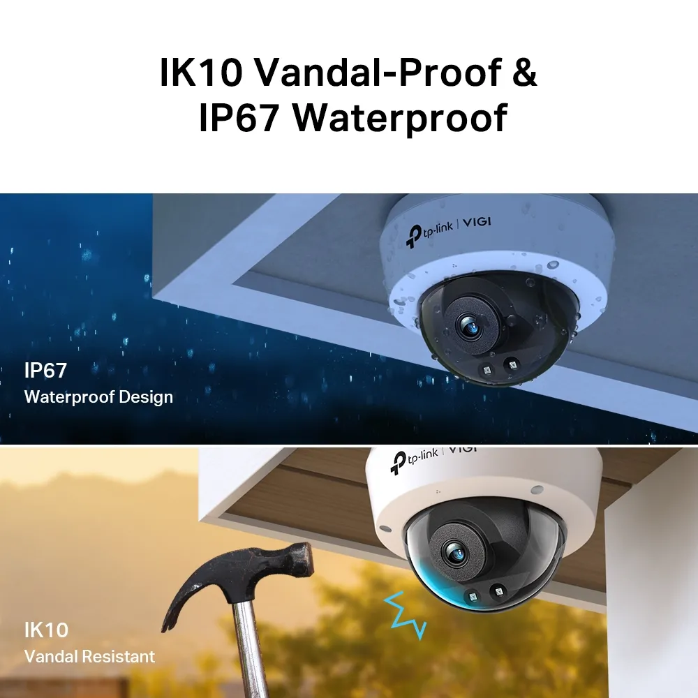 Camera de supraveghere IP TP-LINK VIGI C230I(4mm), Alb