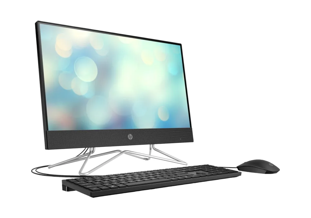 Computer All-in-One HP 22-df1069ur, 21,5", Intel Core i3-1115G4, 8GB/256GB, Windows 11 Home, Negru