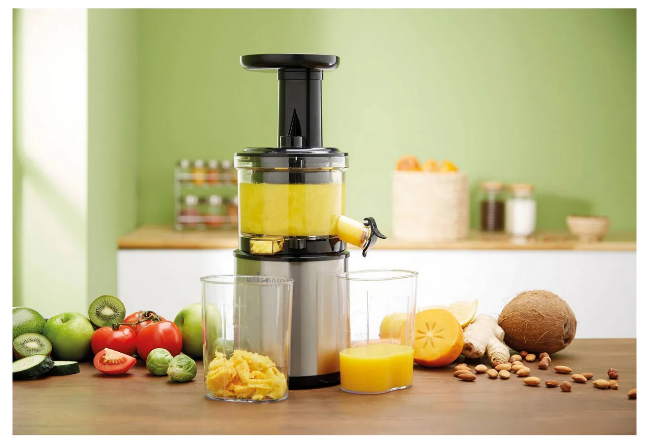 Storcător de fructe și legume Gorenje Vitaway JC4800VWY, Negru Inox