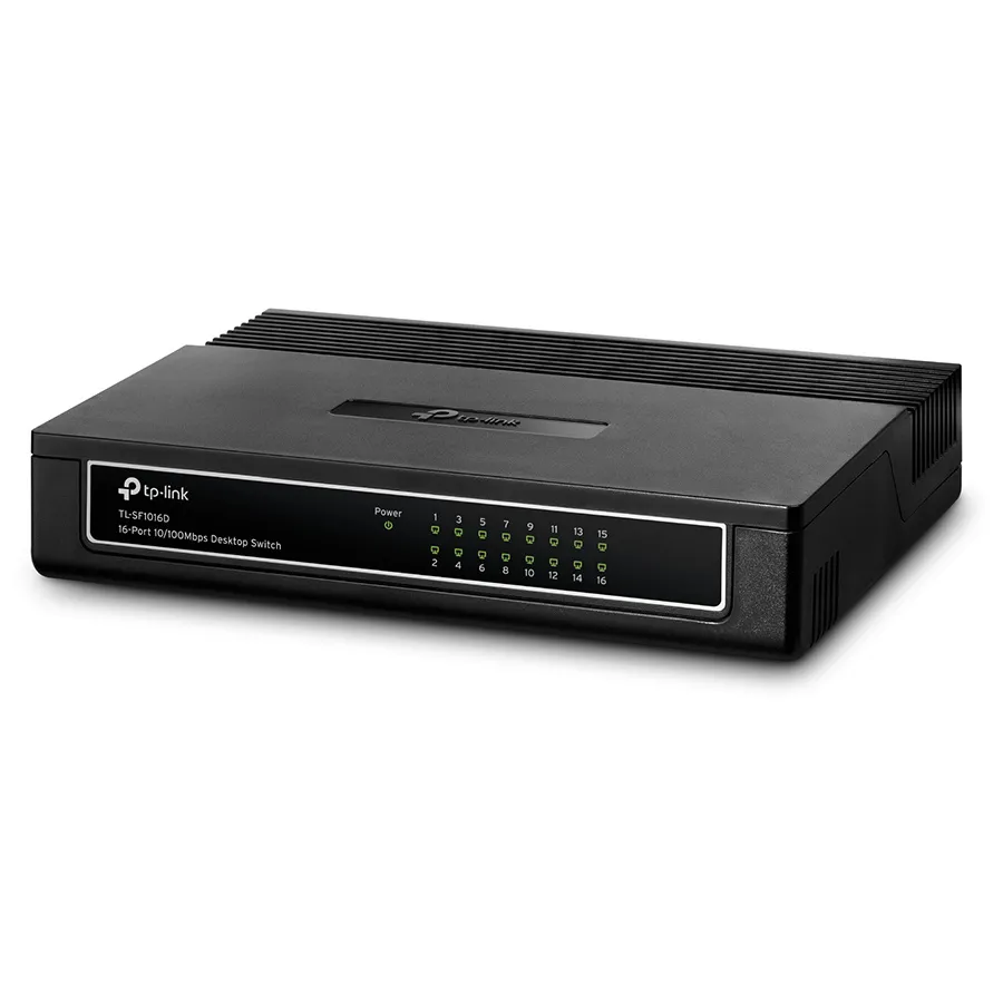 Switch de rețea TP-LINK TL-SF1016D, 16x 10/100 Mbps