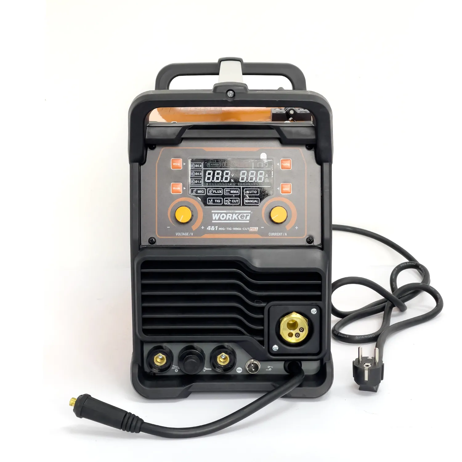 Aparat de sudura TechnoWorker 4 in 1 (MIG/TIG/MMA/CUT) FULL