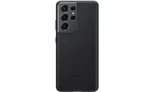 Husă Samsung Leather Cover for Galaxy S21+, Negru