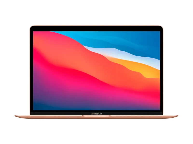 Laptop 13,3" Apple MacBook Air A2337, Auriu, M1 with 8-core CPU and 7-core GPU, 8GB/256GB, Mac OS Big Sur