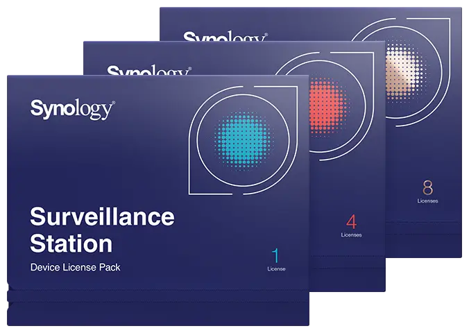 Pachet licență SYNOLOGY Surveillance, Albastru
