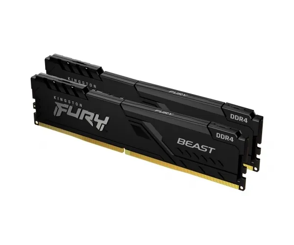 Memorie RAM Kingston FURY Beast, DDR4 SDRAM, 3600 MHz, 16GB, KF436C17BBK2/16