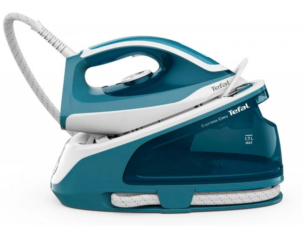 Fier de călcat cu generator de abur Tefal SV6131E0, 2200W, Albastru deschis