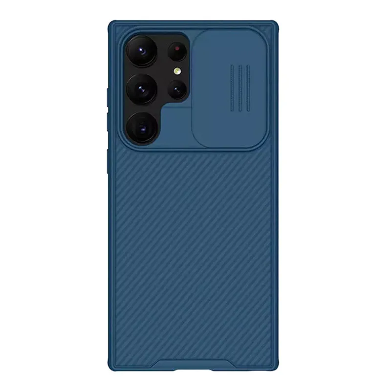Husă Nillkin Galaxy S23 Ultra Camshield Pro, Albastru