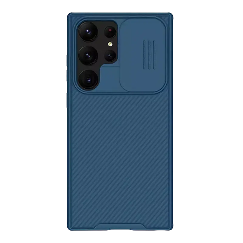 Husă Nillkin Galaxy S23 Ultra Camshield Pro, Albastru