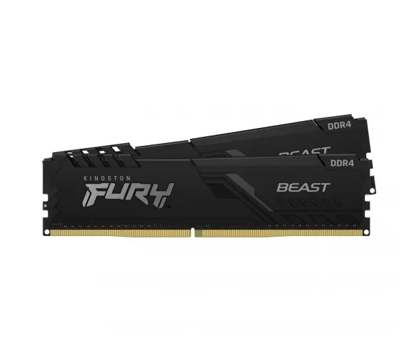 Memorie RAM Kingston FURY Beast, DDR4 SDRAM, 3600 MHz, 16GB, KF436C17BBK2/16