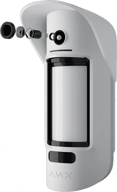 Detector de mișcare Ajax MotionCam Outdoor, Alb