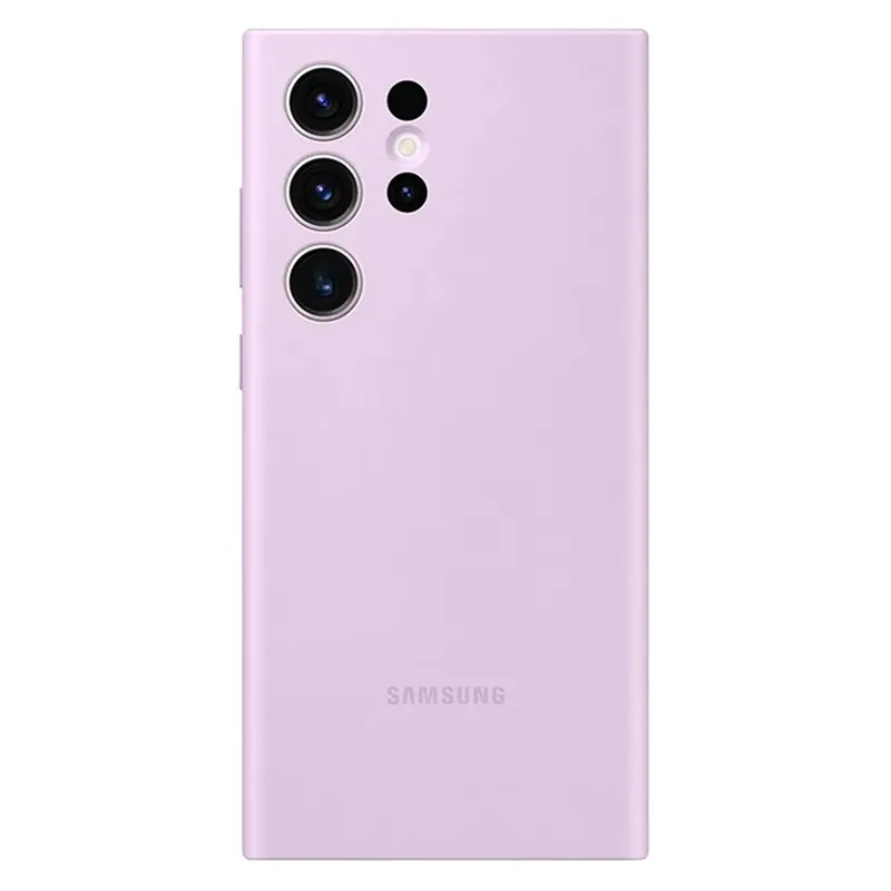 Husă Samsung Silicone Cover for Galaxy S23 Ultra, Violet