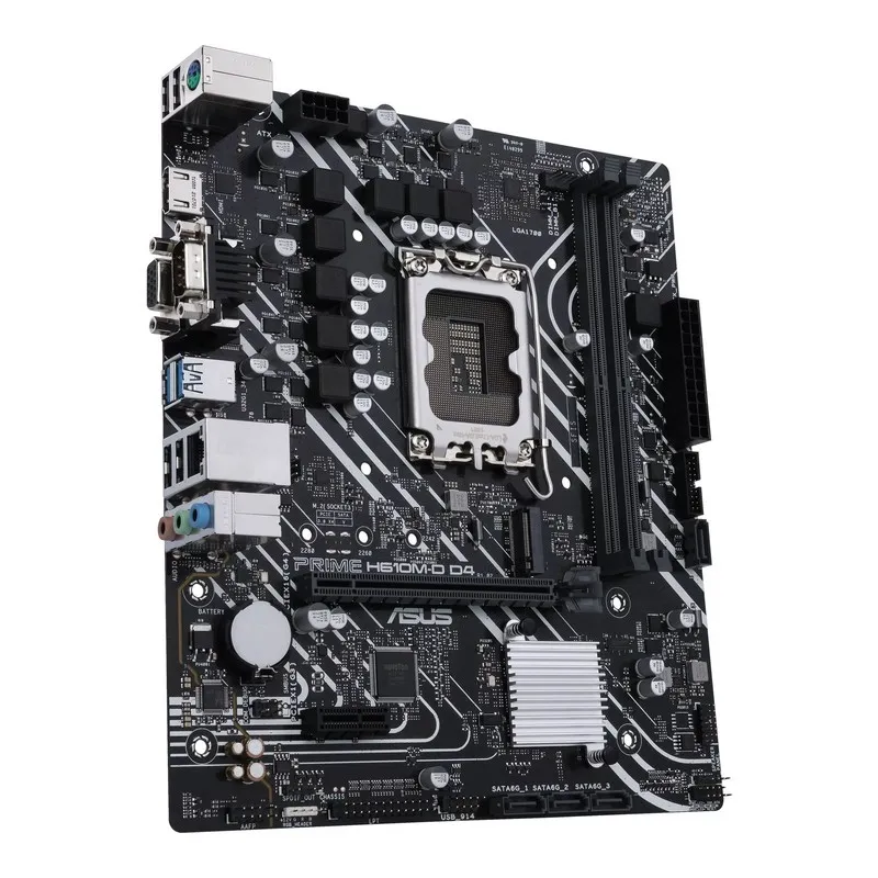 Placă de bază ASUS PRIME H610M-D D4, LGA1700, Intel B610, Micro-ATX