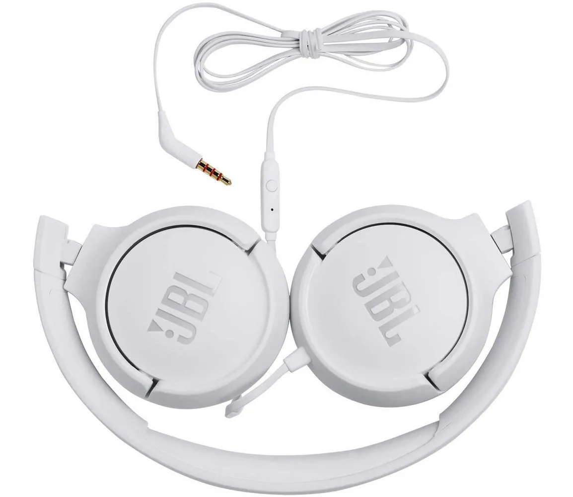 Căști JBL Tune 500, Alb