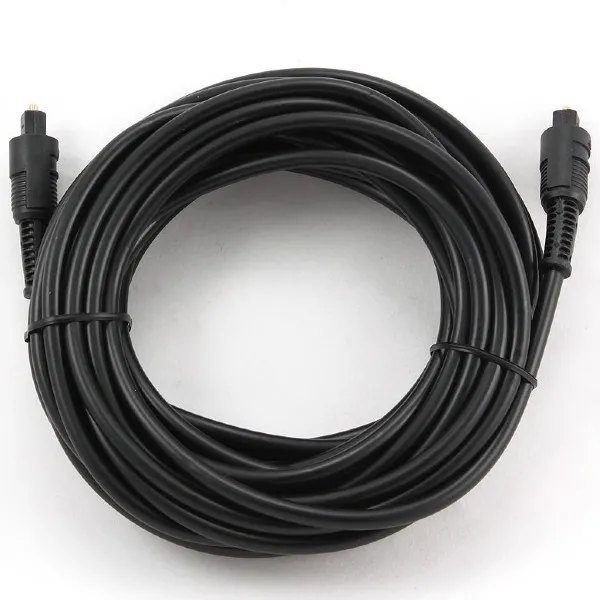 Cablu audio Cablexpert CC-OPT-7.5M, Toslink - Toslink, 7,5m, Negru