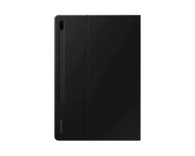 Husă pentru tabletă Samsung Tab S Book Cover, 12,4", Poliuretan, Negru