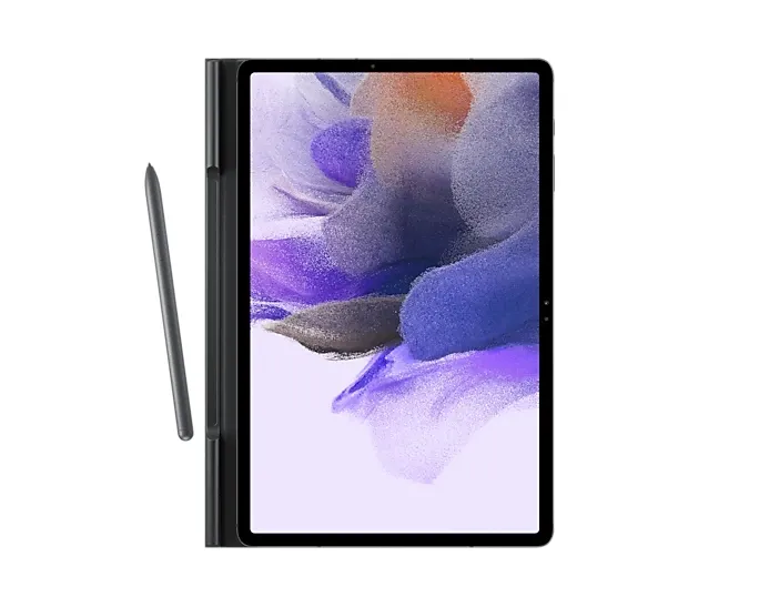 Husă pentru tabletă Samsung Tab S Book Cover, 12,4", Poliuretan, Negru