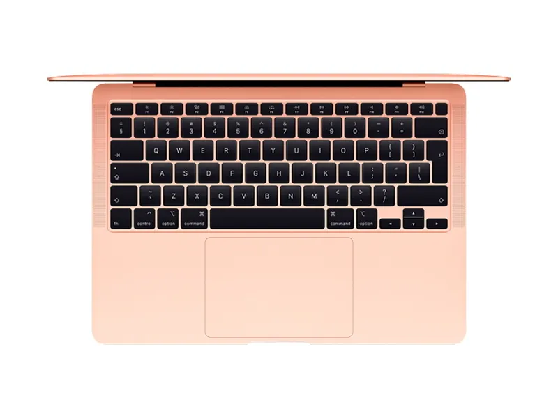 Laptop 13,3" Apple MacBook Air A2337, Auriu, M1 with 8-core CPU and 7-core GPU, 8GB/256GB, Mac OS Big Sur