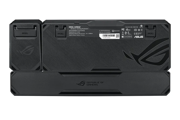 Tastatură ASUS ROG Claymore II, Fără fir, Negru