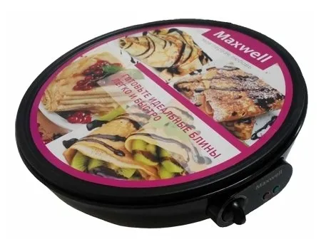 Aparat pentru clătite Maxwell MW-1970, Negru