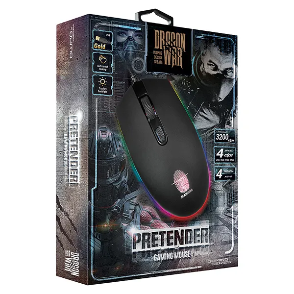 Gaming Mouse QUMO Pretender, Negru