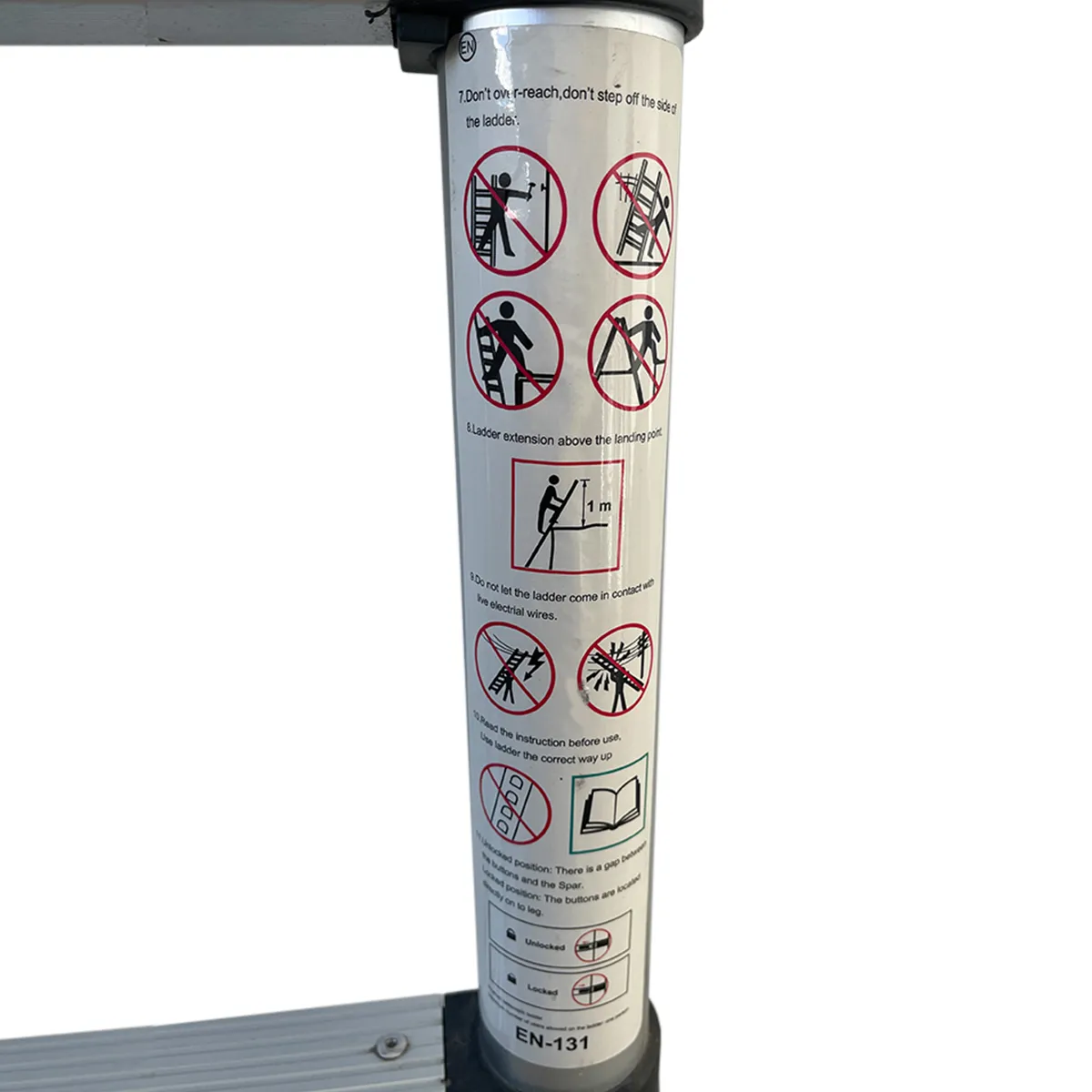 Scara telescopica TechnoWorker 7 trepte 