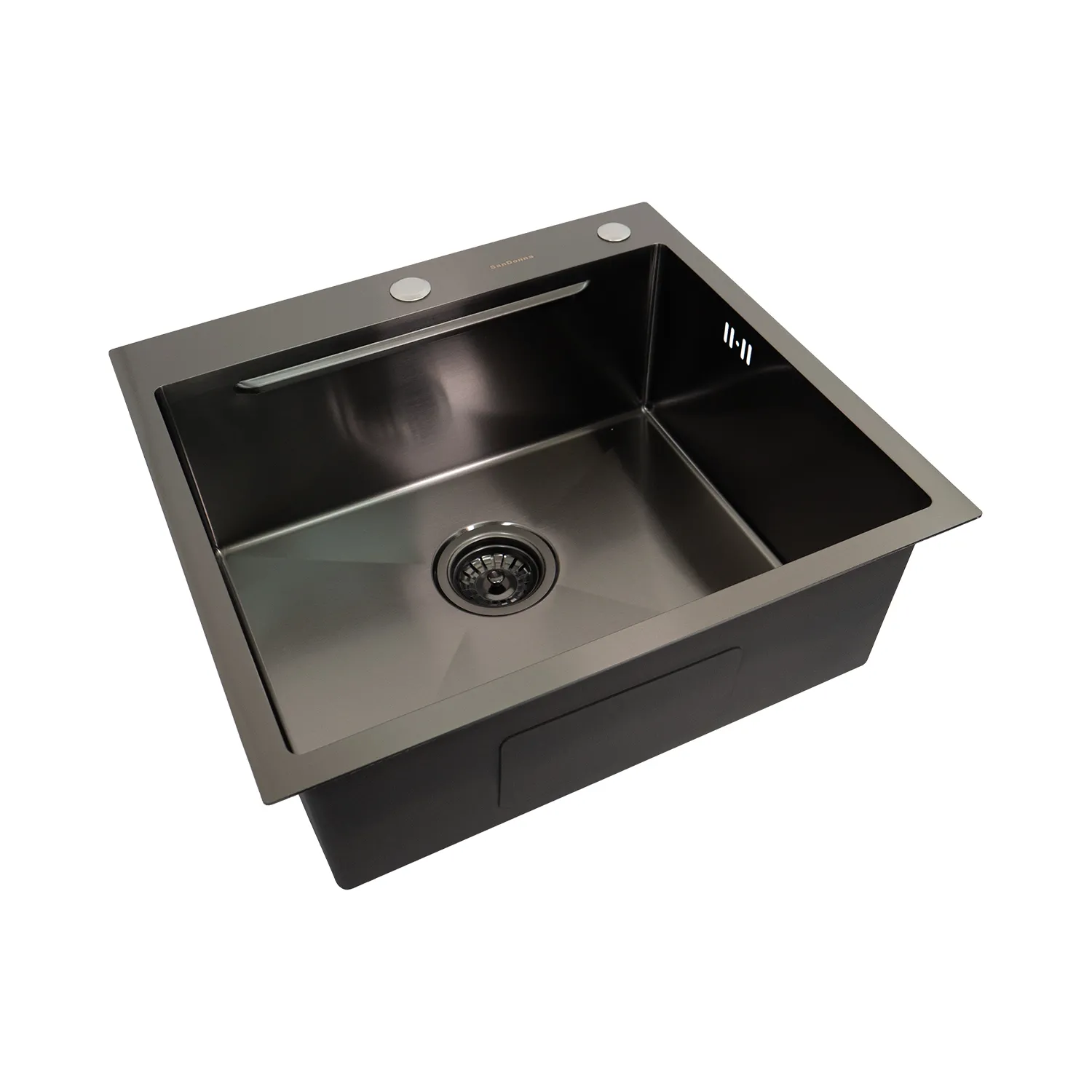 Chiuveta handmade SanDonna HD5550 (Negru) 